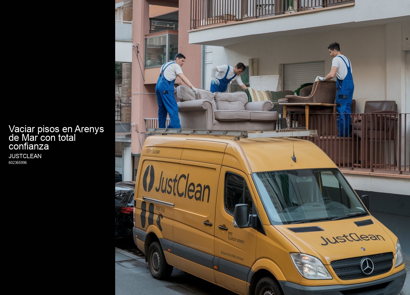 Vaciar pisos en Arenys de Mar con total confianza